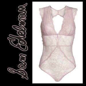 Sam Edelman Womens Capsleeve lace bodysuit